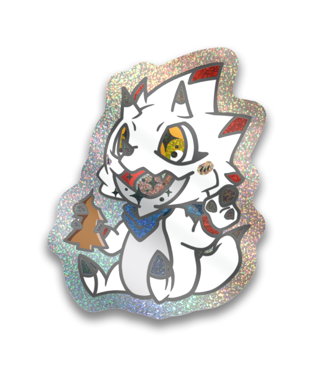Gamma Ghost Stardust Holo Sticker - Starlight Grotto