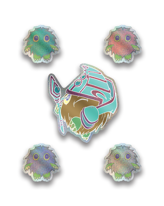 Illusion Magikuri Gang Stardust Holo Sticker - Starlight Grotto