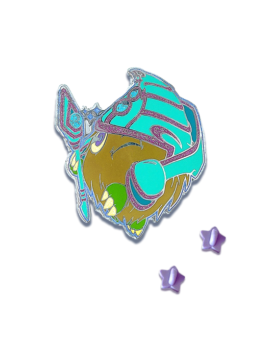 LIMITIERT: Illusion Magikuri Großer harter Emaille-Pin