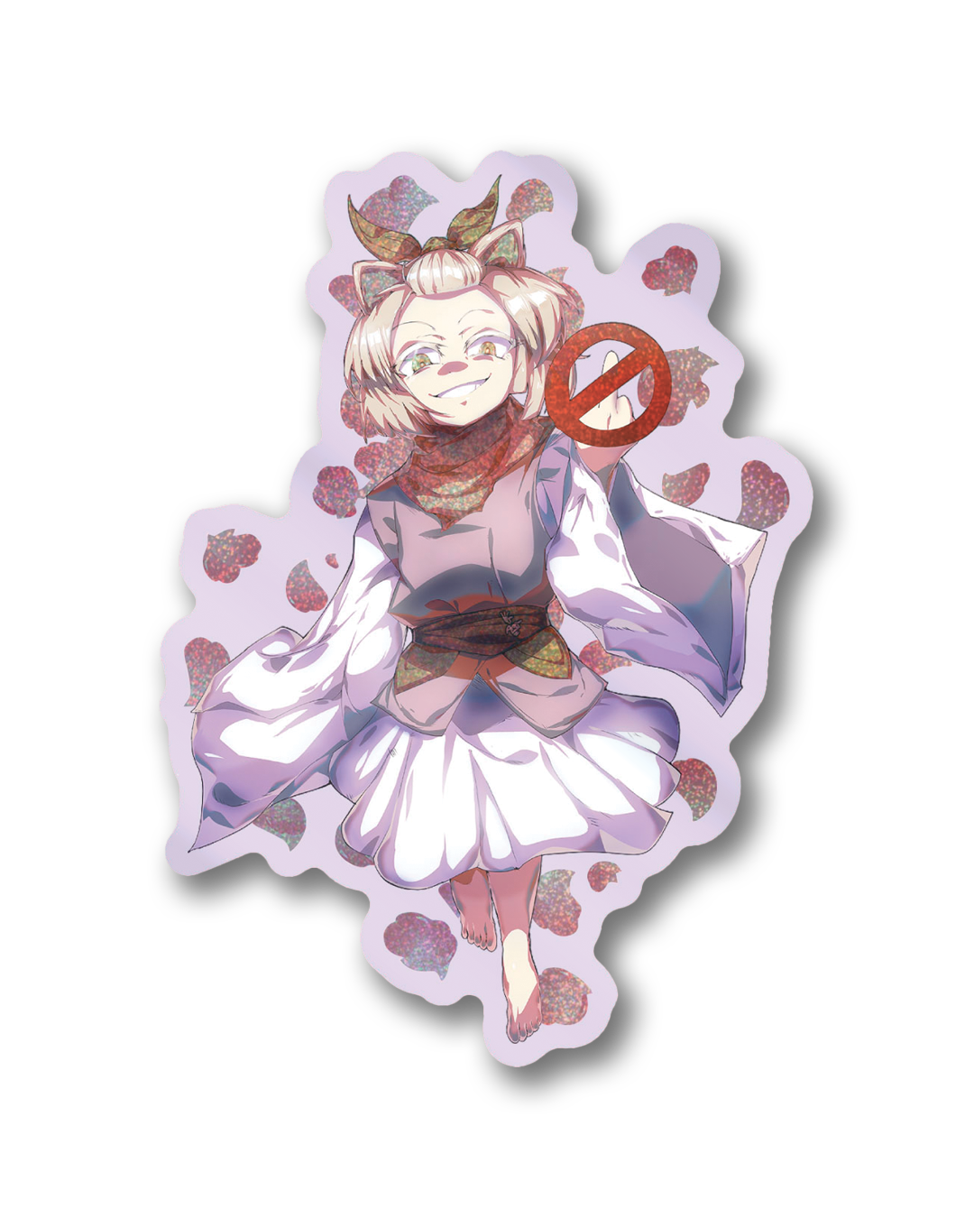 NEGATE!!! Stardust Holo Sticker - Starlight Grotto
