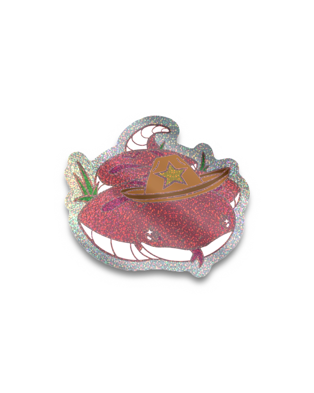 'Paca Pal - Hebi' - Exclusive Crush Cards Stardust Holo Sticker - Starlight Grotto