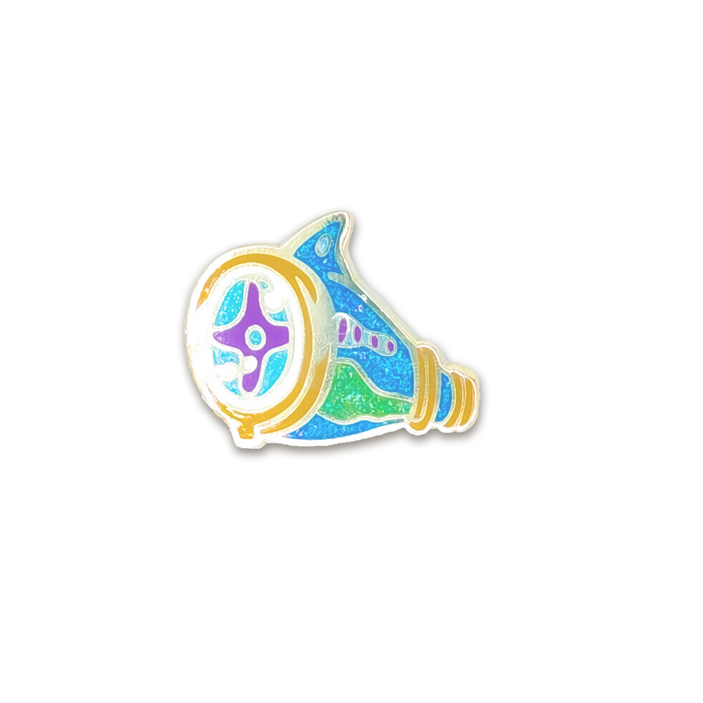 Pin de esmalte duro con emblema de piratas de saqueo