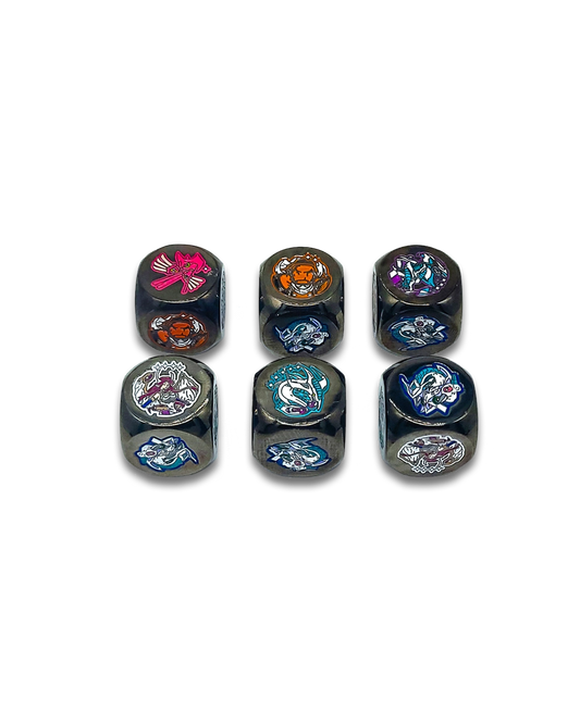 Rising Dawn Metal Dice Set - Starlight Grotto