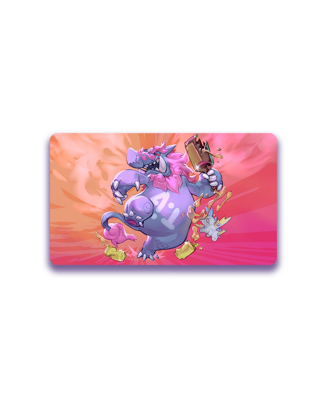 Terribly Sparkly Tapir 1-Player Playmat - Starlight Grotto