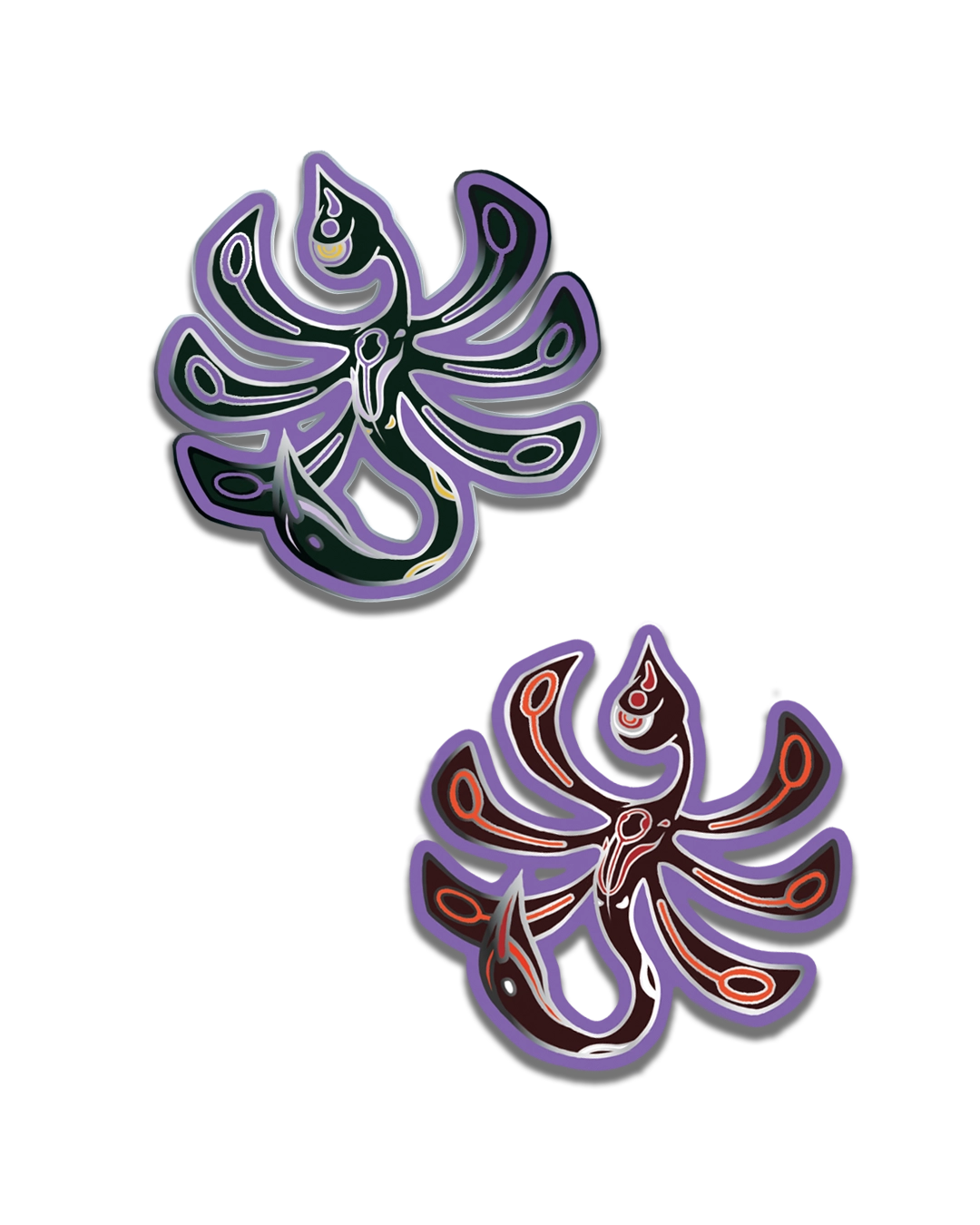 AI Hechicero Gran Pin de Esmalte Duro - *GATCHA*