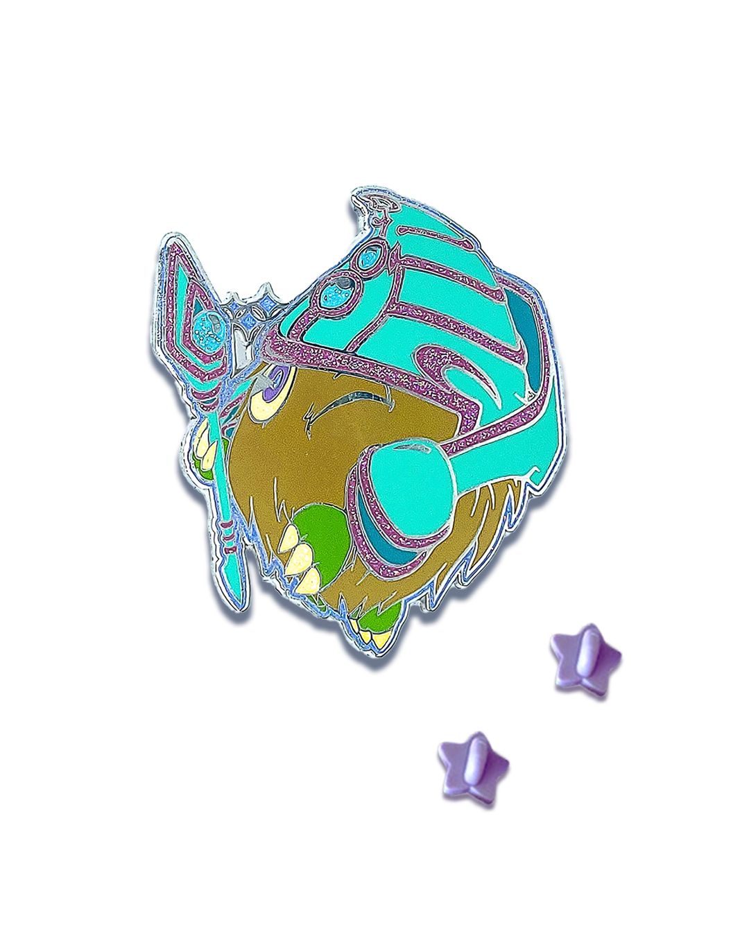 Ilusión Magikuri Pin de esmalte duro grande