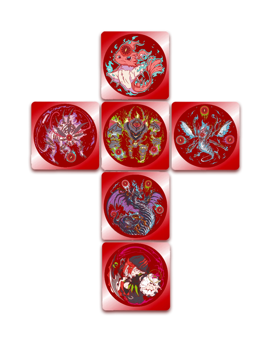 Rivalry of Witches Metal Dice Set - Starlight Grotto